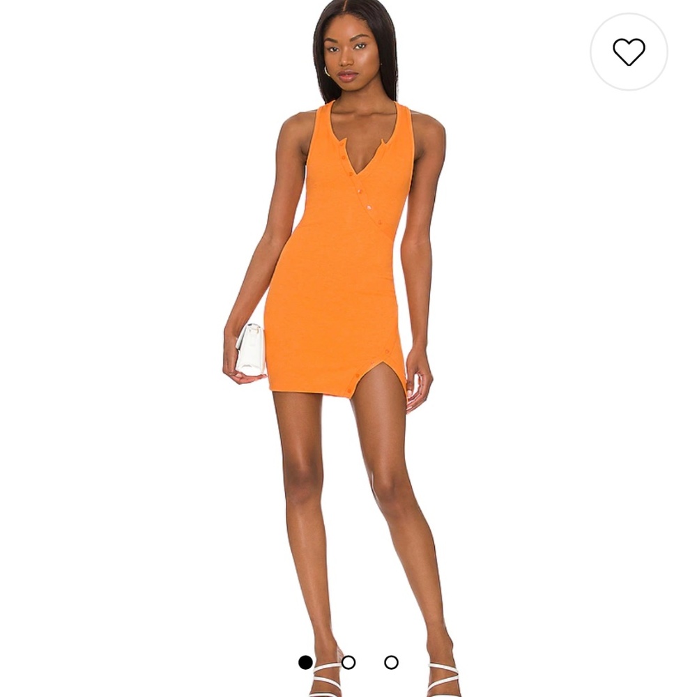 Mischa Mini Dress in Orange